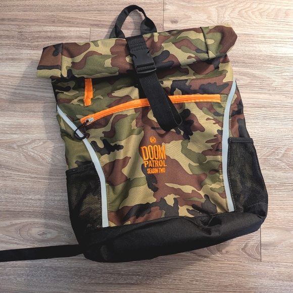 Camo Other - DC Doom Patrol Camo Rolltop Backpack